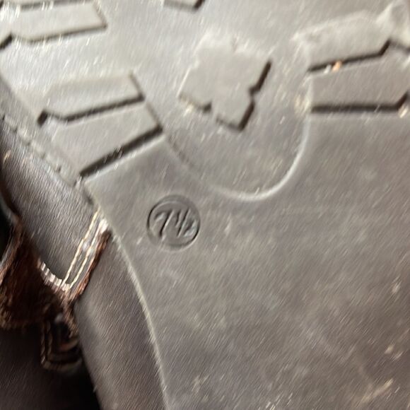 Alpina Fleece Lined Brown Leather/Suede Buckle Boots. Size 7.5. - Picture 14 of 16